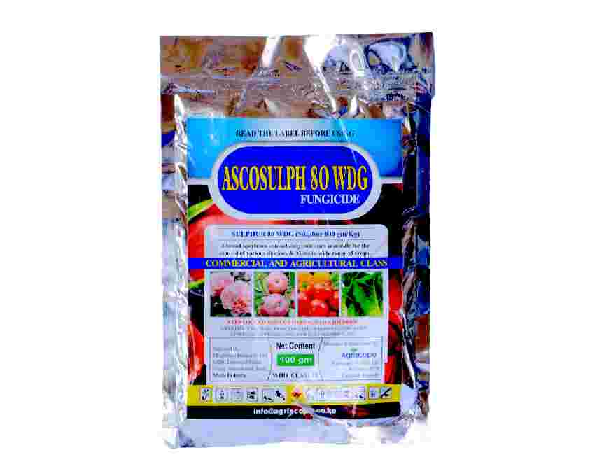 Ascosulph 80 WDG - A broad-spectrum contact fungicide/acaricide